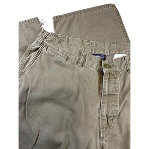 Patagonia khaki men's size 36 Regular Style 55840 distressed look around waistba